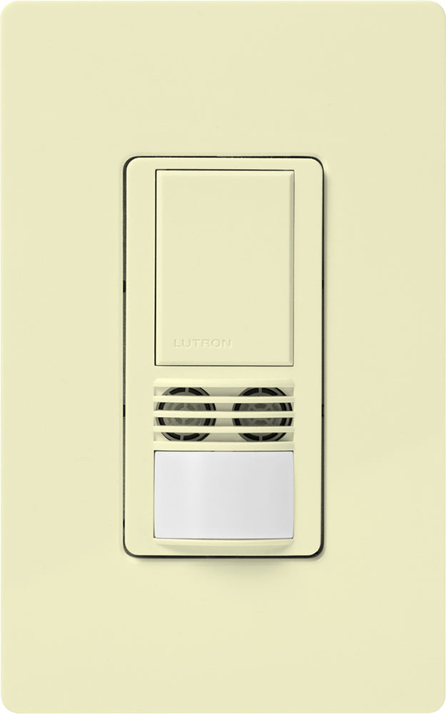 TAA Maestro Dual Technology (Dual Tech) vacancy sensor switch, applies exclusive XCT Technology for minor and fine motion detection