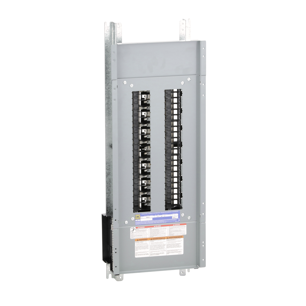 Panelboard interior, NQ, main lugs, 225A, Cu bus, 42 pole spaces, 3 ph ...