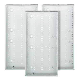 28” Structured Media Enclosure, Metal, White, Must be Ordered in Multiples of 3