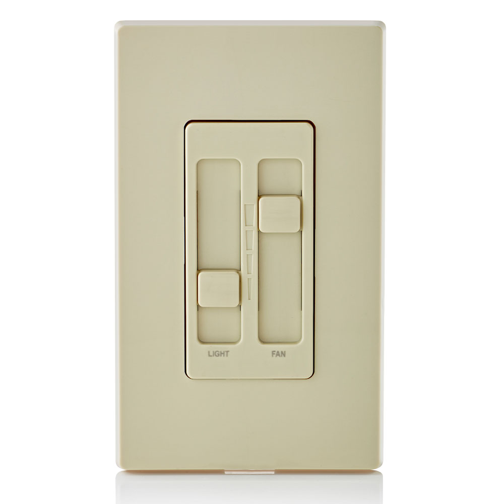 SureSlide Ceiling Fan Control and Dimmer Switch for LED, Halogen and Incandescent Bulbs