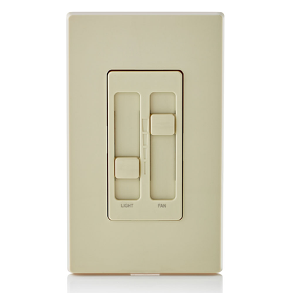 SureSlide Ceiling Fan Control and Dimmer Switch for LED, Halogen and Incandescent Bulbs