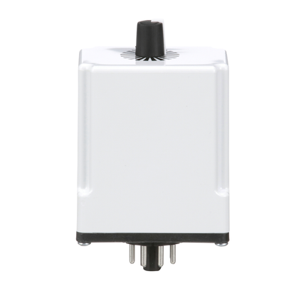 Timing Relay, Type JCK, plug In, on delay, adjustable time, 1.8 to 180 seconds, 10A, 240 VAC, 120 VAC/110 VDC