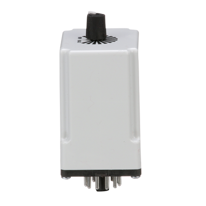 Timing Relay, Type JCK, plug In, off delay, adjustable time, 0.6 to 60 seconds, 10A, 240 VAC, 120 VAC/110 VDC