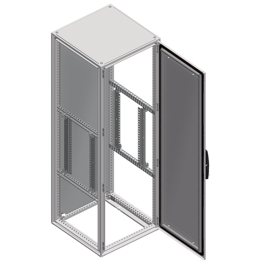 Spacial SF/SM partial 19" fixed rack - 400 mm