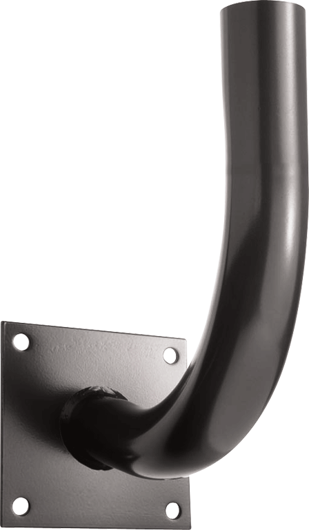 Poles, Bracket Curved wall Mount 12 Inches X 13 Inches