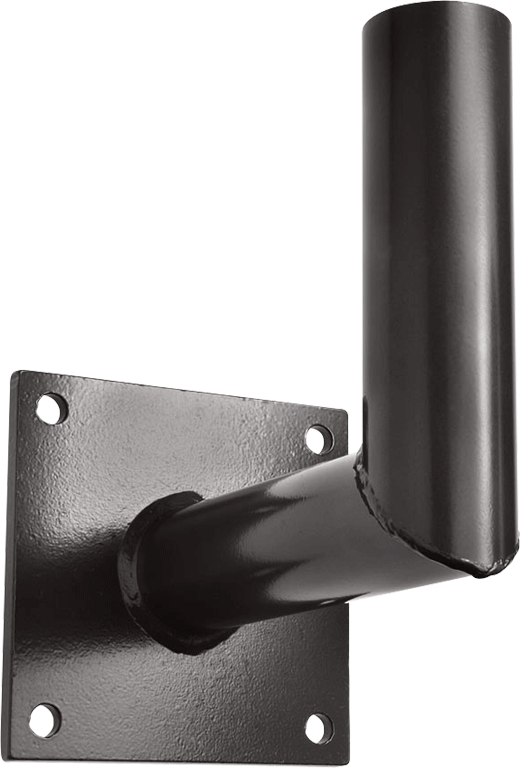 Poles, Bracket Right Angle wall Mount 8 1/2 inch X 8 Inches