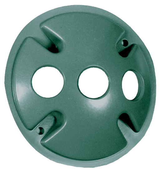 Outdoor accessory, Weatherproof Cover Round 3 Holes Verde Green