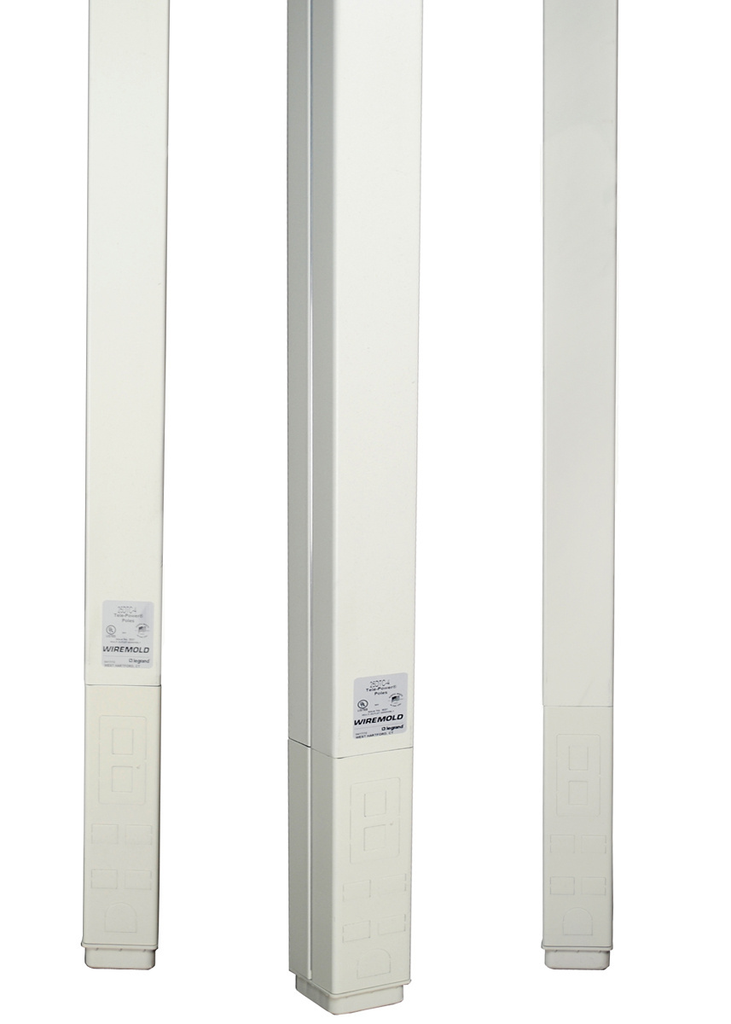 25DTC-E10DG - 25DTC Series Blank Steel Tele-Power Express Pole (Designer Gray)