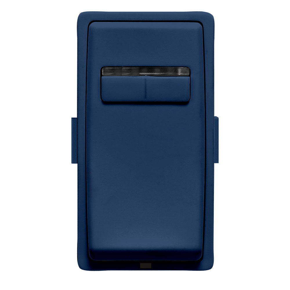 RENU Dimmer Color Change Faceplate, Rich Navy Leviton Renu Color Change Kit RKDMD-RN for Renu Dimmers, in Rich Navy