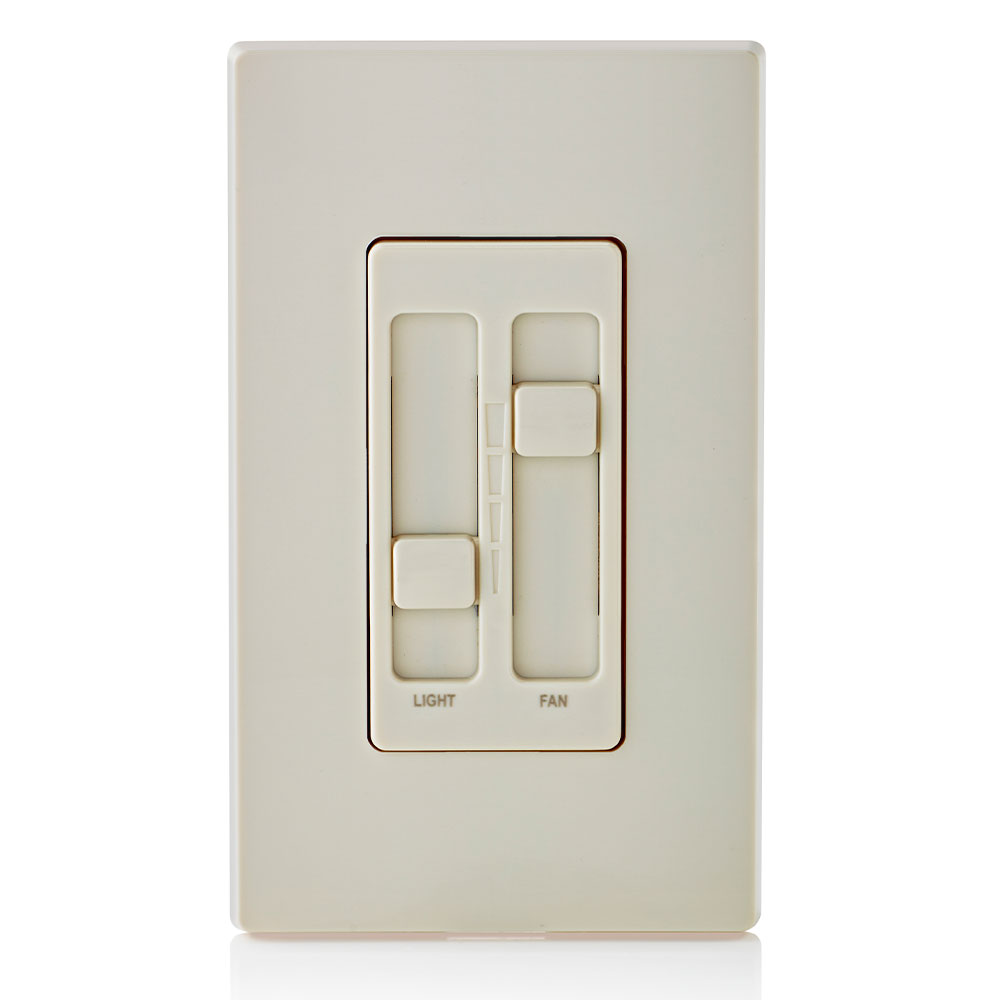 SureSlide Ceiling Fan Control and Dimmer Switch for LED, Halogen and Incandescent Bulbs