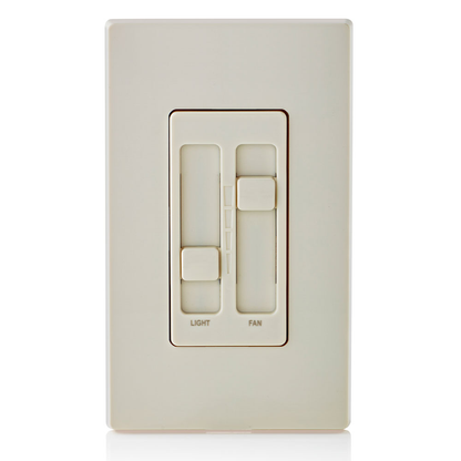 SureSlide Ceiling Fan Control and Dimmer Switch for LED, Halogen and Incandescent Bulbs