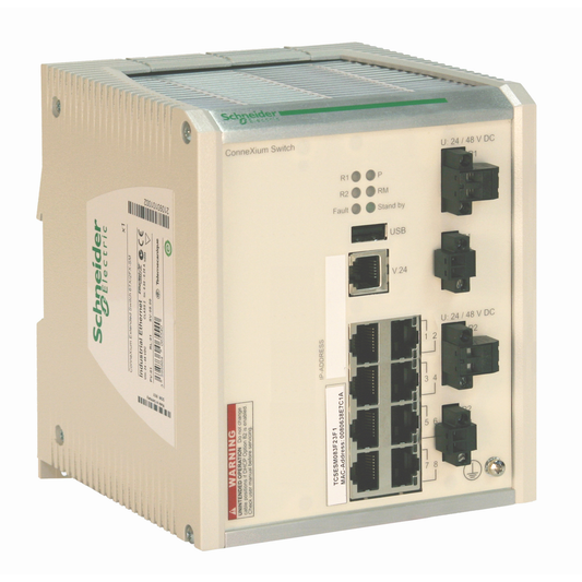 ConneXium Extended Managed Switch - 8 ports for copper