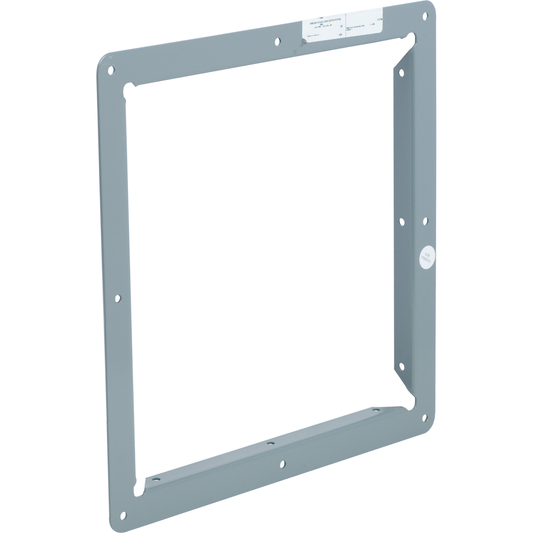 Wireway, Square-Duct, 12 inch by 12 inch, panel adapter, N1 paint, NEMA 1