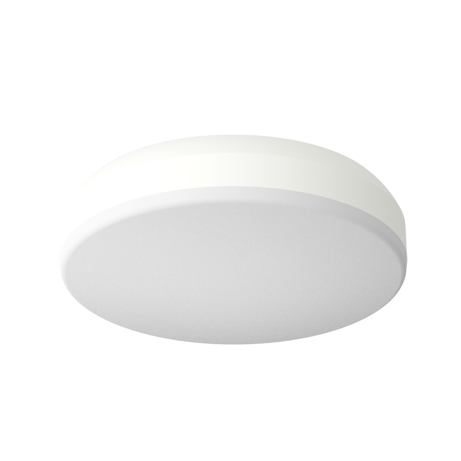 Surface & Flush Mounts, 1150 lumens, CRVFAS, surface mount, smooth, 11 Inch round, 16W, 90CRI selectable 2700/3000/3500/4000/5000K, 120V, white