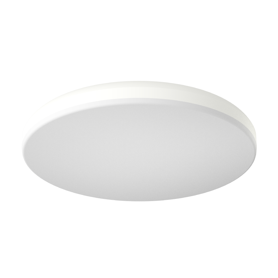 Surface & Flush Mounts, 2450 lumens, CRVFAS, surface mount, smooth, 19 Inch round, 32W, 90CRI selectable 2700/3000/3500/4000/5000K, 120V, white