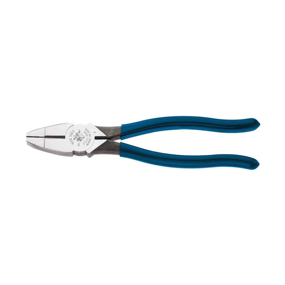 Lineman's Pliers, Side Cutters with New England Nose, 8-Inch