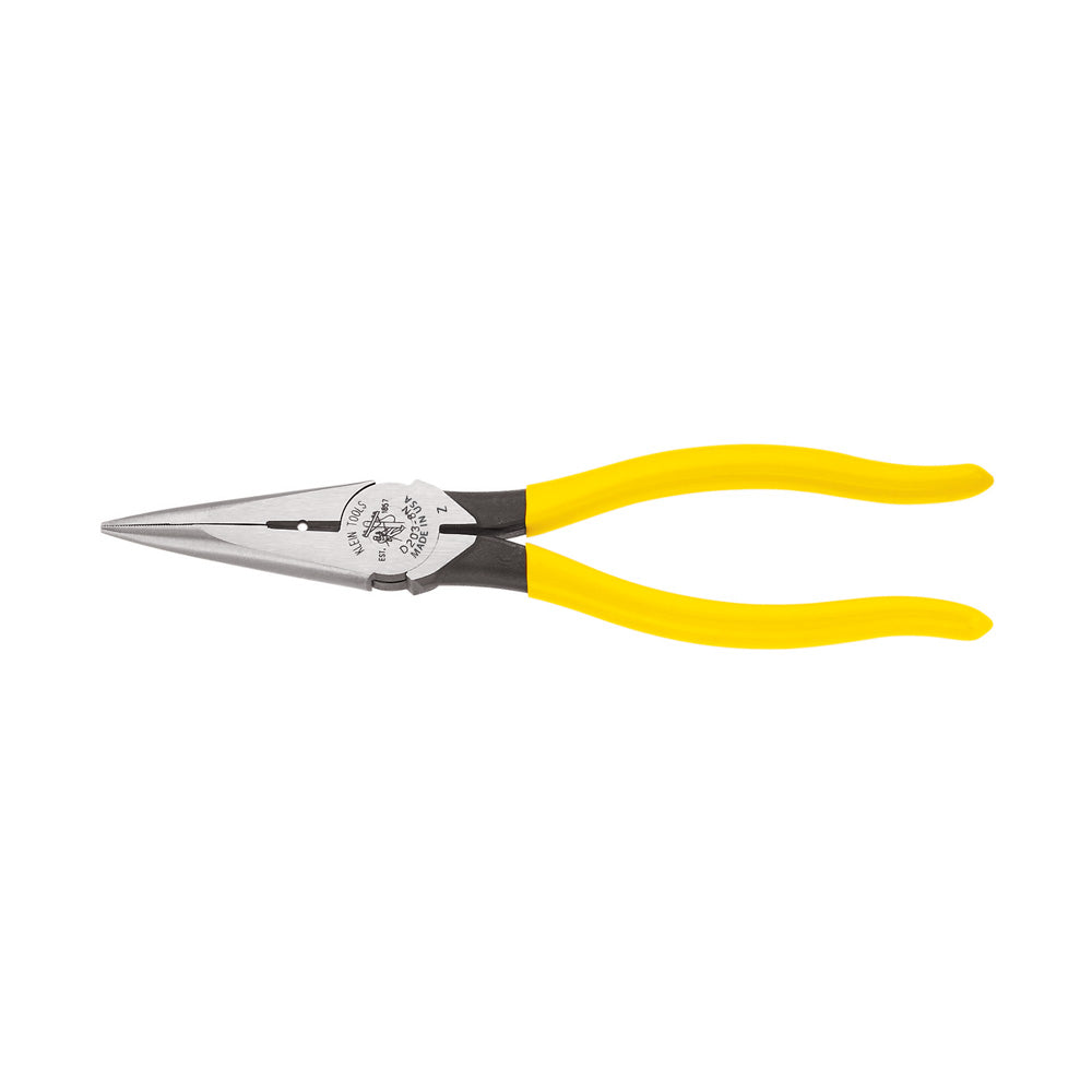 Pliers, Needle Nose Side Cutters with Stripping, 8-Inch