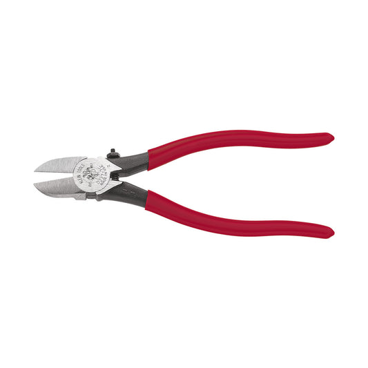 Diagonal Cutting Pliers, Spring-Loaded, Plastic Cutting, 7-Inch