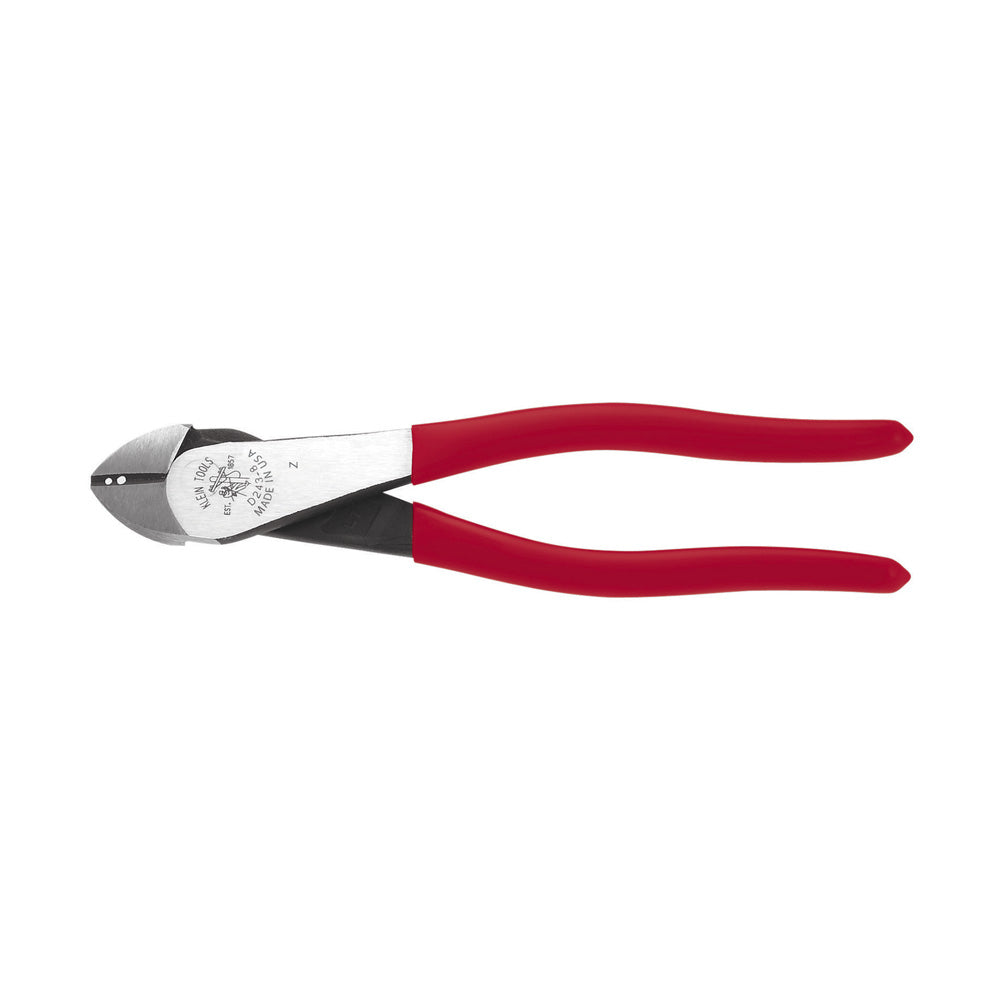 Diagonal Cutting Pliers, High-Leverage, Stripping, 8-Inch