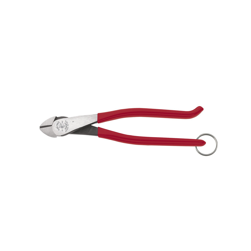 Ironworker's Diagonal Cutting Pliers, with Tether Ring, 9-Inch