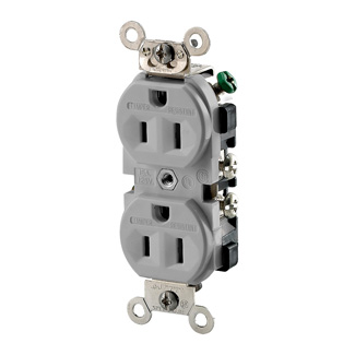 Weather- and Tamper-Resistant Duplex Receptacle, 15 Amp, 125 Volt