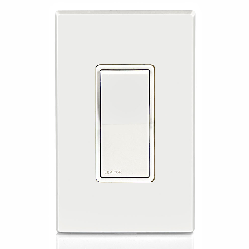 Decora Weather-Resistant Single-Pole Switch White