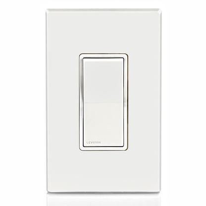 Decora Weather-Resistant Single-Pole Switch White