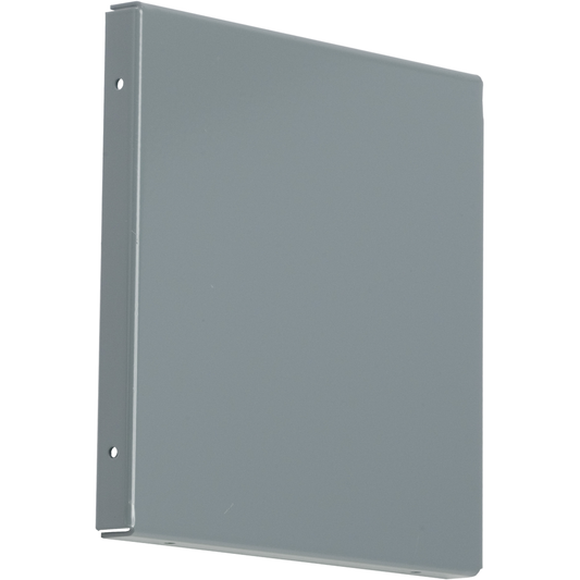 Wireway, Square-Duct, 8 inch by 8 inch, closing plate, N1 paint, NEMA 1