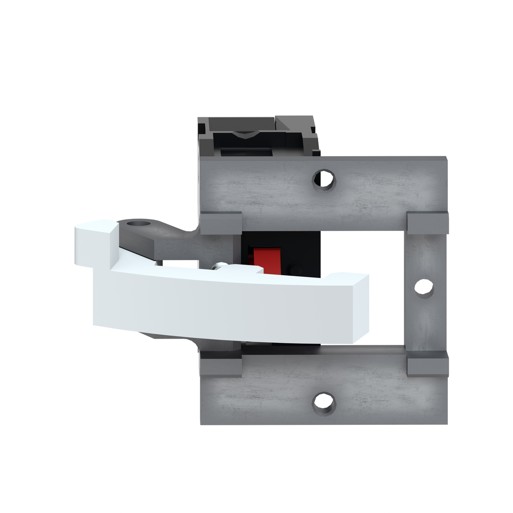 Single contact block, Harmony XAC, spring return, screw clamp terminal, 1NC