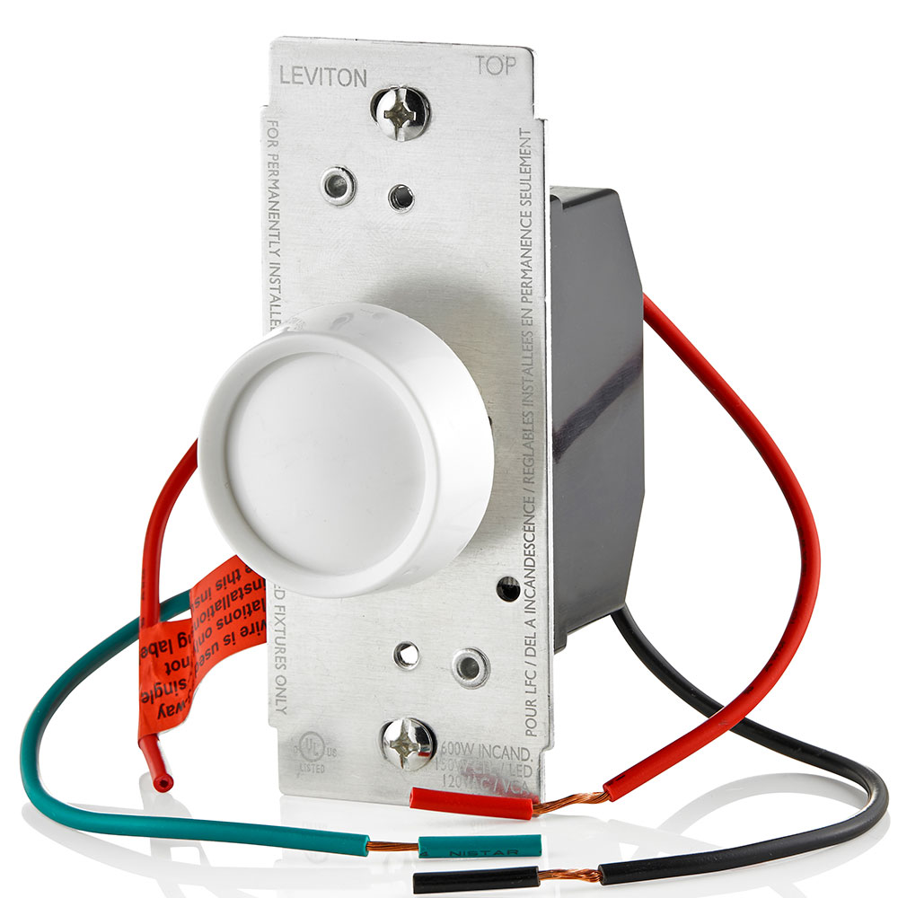 Trimatron Rotary Dimmer Switch for Dimmable LED, Halogen and Incandescent Bulbs