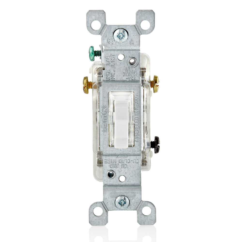 Toggle LED Illuminated 3-Way Switch