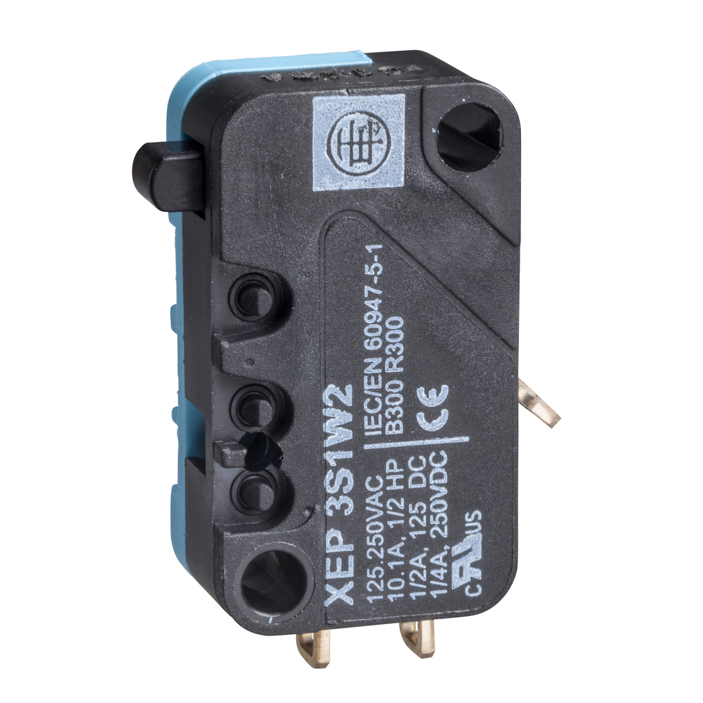 Microswitch, Limit switches XC Standard, miniature limit switch, flat ...
