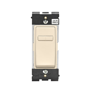 Renu Dimmer Switch Companion for Multi-Location Dimming Leviton Renu Coordinating Dimmer Remote RE00R-GC for 3-Way or More Applications, 120VAC, in Gold Coast White