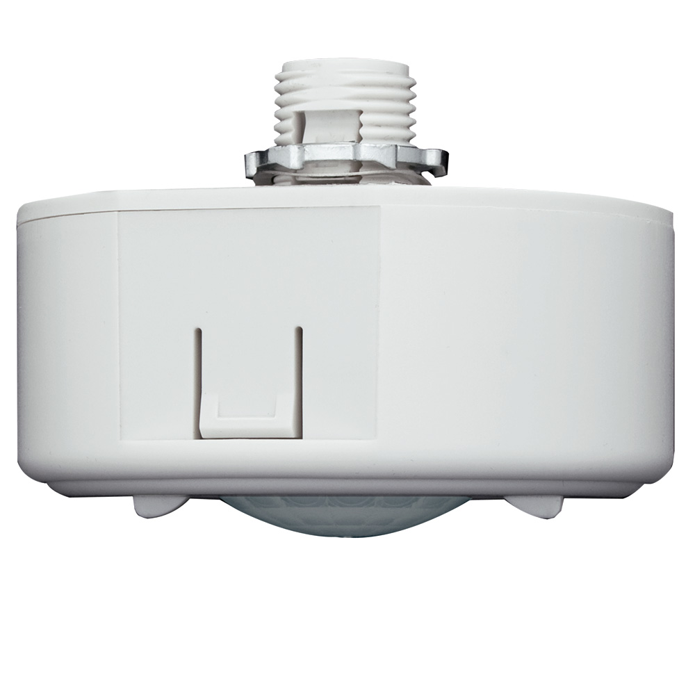 Occupancy Sensor, PIR, Surface Mount/Recess Mount, High Bay, 3 Interchangeable Lenses (High bay, Aisle, Low bay), White