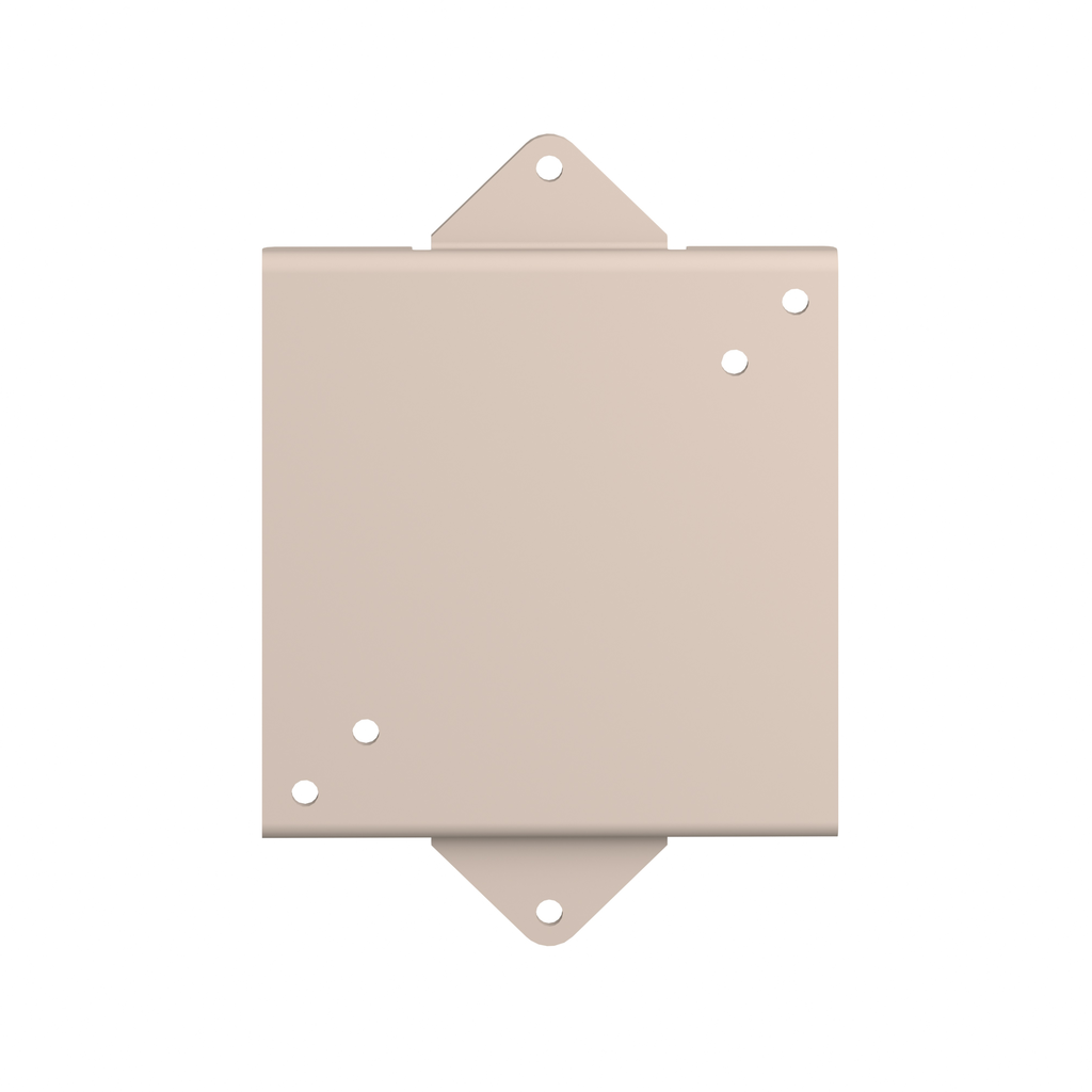 Wall mounting plate for editable alarms, Harmony XVS, mounting 96 mm or 72 mm DIN rail