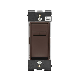 Renu Dimmer Switch Companion for Multi-Location Dimming Leviton Renu Coordinating Dimmer Remote RE00R-WB for 3-Way or More Applications, 120VAC, in Walnut Bark