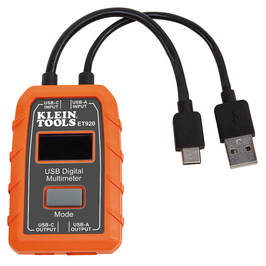 USB Digital Meter, USB-A and USB-C