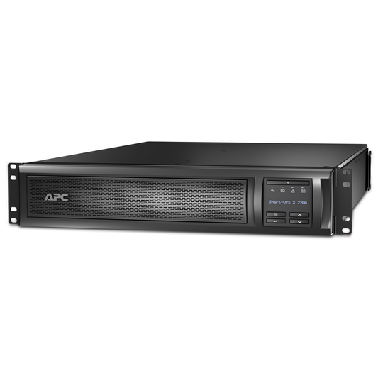 APC Smart-UPS X, Line Interactive, 2200VA, Rack/tower convertible 2U, 100V-127V, 6x 5-15R+2x 5-20R NEMA, SmartSlot, Extended runtime