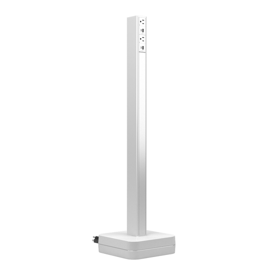 dash Power Tower, White