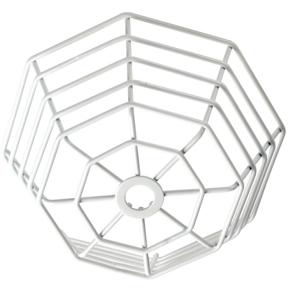 Protective Cage for Ceiling Mount Occupancy Sensors, White