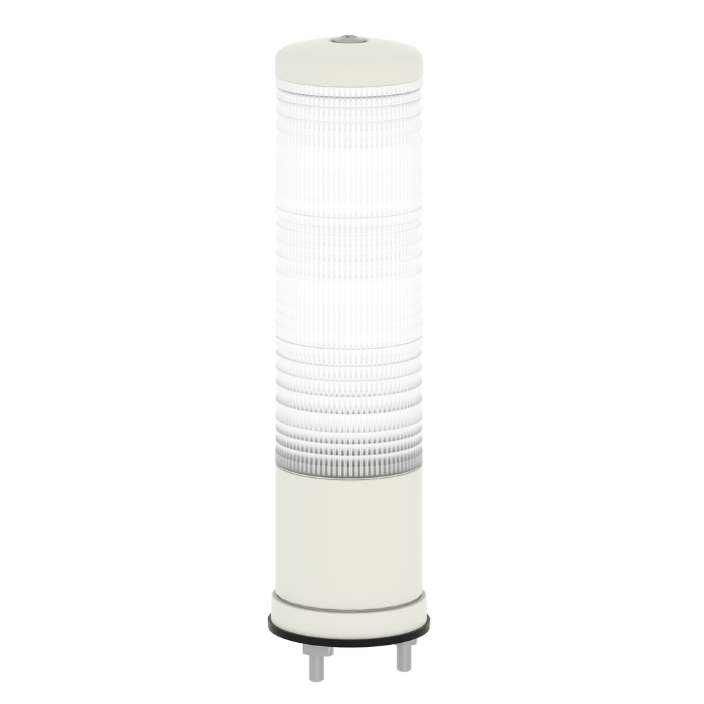 Monolithic precabled tower light, Harmony XVC, plastic, red orange green, 40mm, base mounting, steady, IP54, 24V AC DC