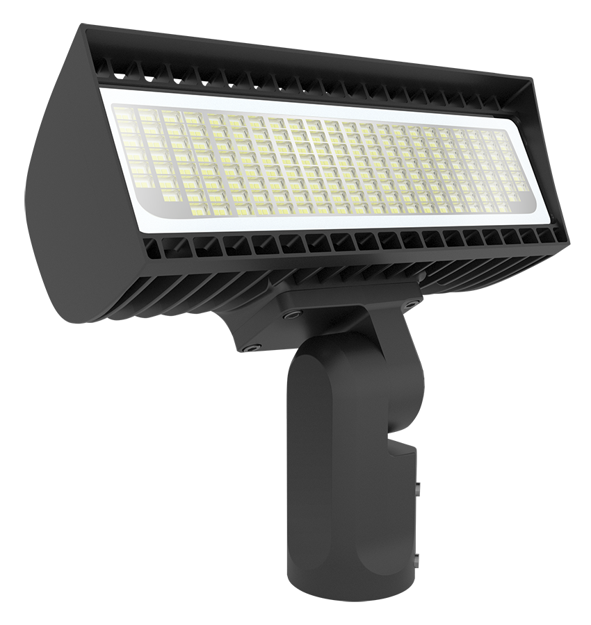 FXLED_FIELD_ADJUSTABLE_FLOOD_LIGHTS 5,797-11,887 Lm Flexflood-Extra Small FA 80/60/40W Sf 4K-5K 120-277V Bronze