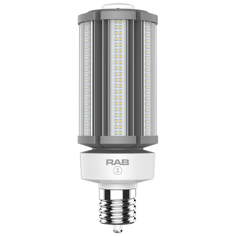 HID Replacements, 8100 Lumens, HID, 54W, base EX39, 80CRI 5000K, ballast bypass, post top, lightcloud controller