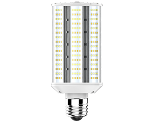 HID Replacements, 3200/4800/6400 lumens, HIDFA, selectable 20/30/40W, horizontal, base E26, 80CRI selectable 3000/4000/5000K, ballast bypass