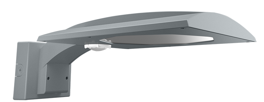 Area Lights, 9066 lumens, IVAT5S, type V square, 67W,  wall mount, 70CRI 5000K, roadway gray, 347-480V, 0-10V dimming, 20 feet lens wattstopper sensor