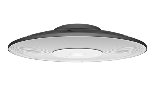 Garagelights 7629 Lumens Ivepark Type V wide 69W 3000K warm 70 CRI LED 120V-277V dimming lightcloud sensor bronze 7000L