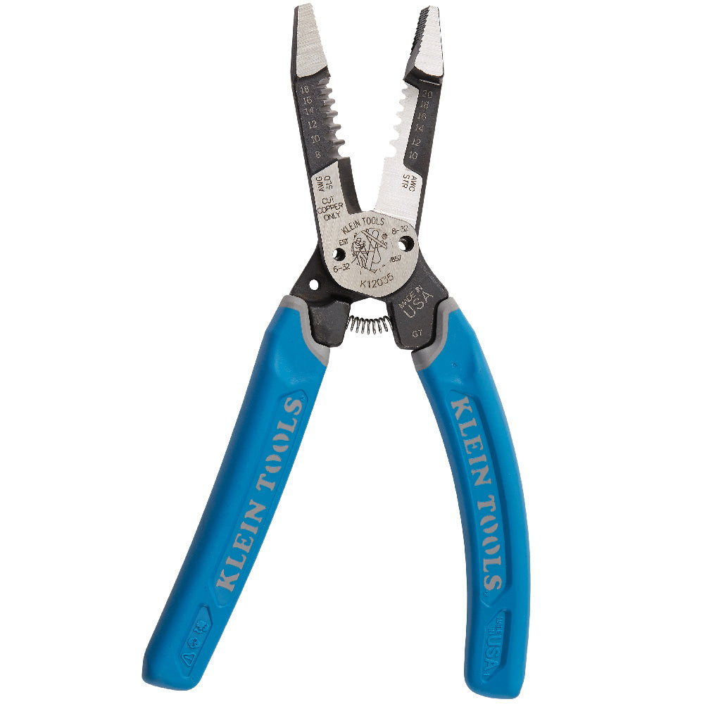 Klein-Kurve® Heavy-Duty Wire Stripper 8-20 AWG