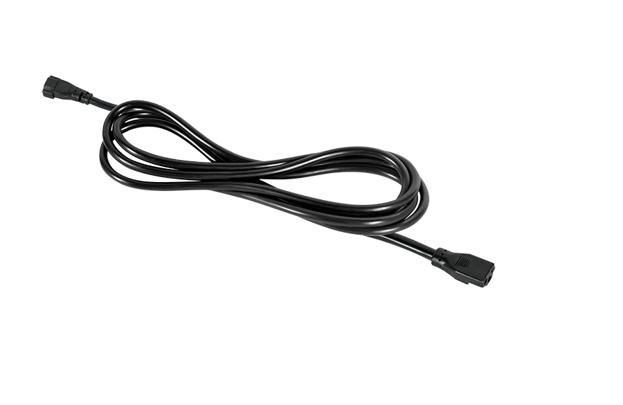 Undercabinet, Knook Jumper Cable 72 inches,  fixture to fixture,  105 Deg , black