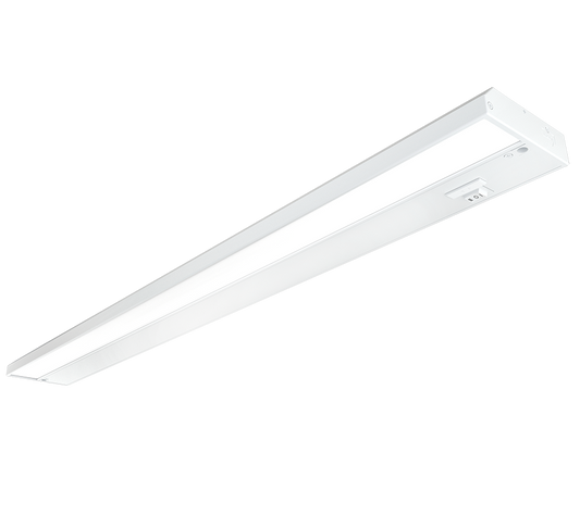 Undercabinet, 1265/1409/1398 lumens, KNOOK, field adjustable, 32 inches, 16W, 2700/3000/3500K, 120-277V white