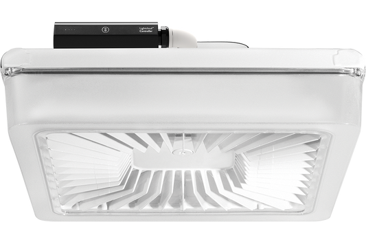 Garagelights 11802 Lumens Porto XL 18In 105W cool LED 120V-277V lightcloud controller white